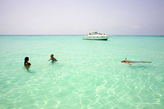 Playa Norte, Isla Mujeres, Cancún, Riviera Maya, Yucatán, México.